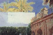 Joaquin Sorolla The palace courtyard of the King oil painting picture wholesale